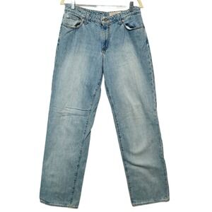 Polo Jeans Co Ralph Lauren Saturday Womens Size 8 Rigid Light Wash Straight Leg